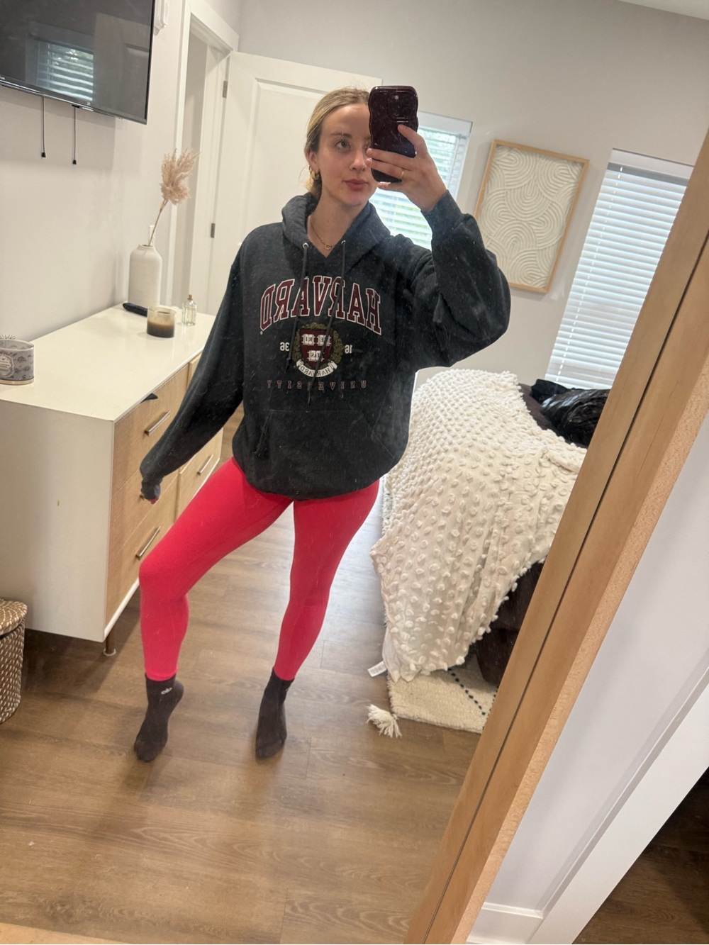 HARVARD hoodie L - Picture 9 of 13